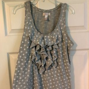 Flowery Flowing tank top